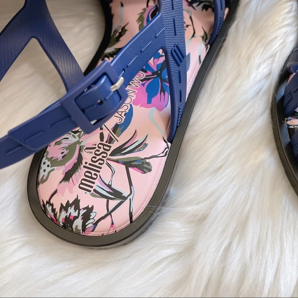 MELISSA Hailey Strappy Sandal - Navy - Picture 3 of 7